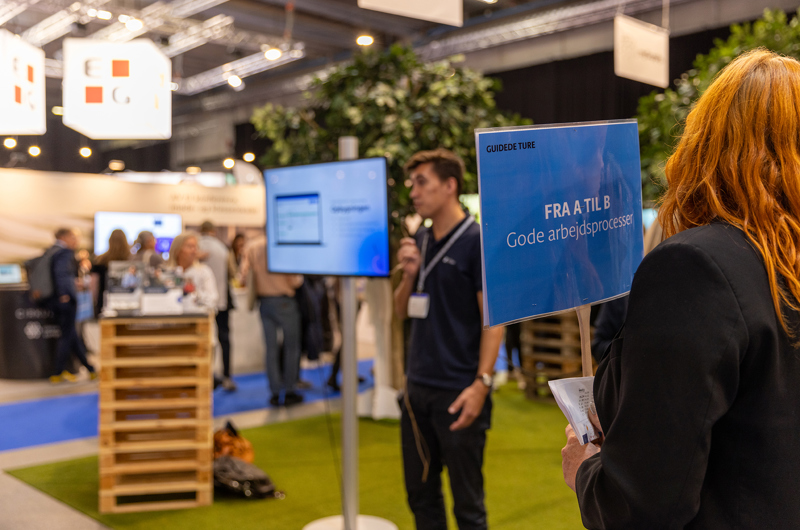 Guidede ture på Digitaliseringsmessen 2024