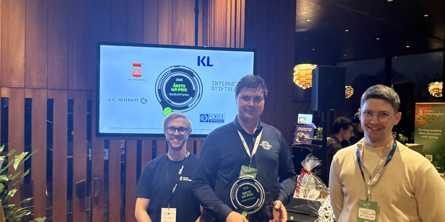 SmartBrønd efter overrækkelsen af IoT-prisen 2025